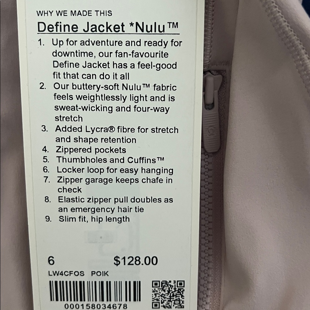 Define jacket regular NWT - image 2